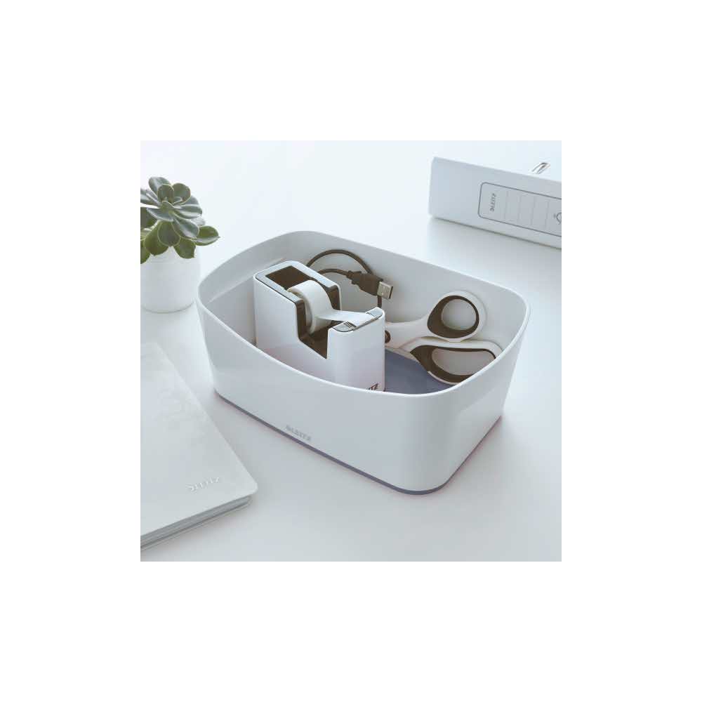 organizacja dokumentów 5 alibiuro.pl Pojemnik Leitz MyBox WOW biały 35