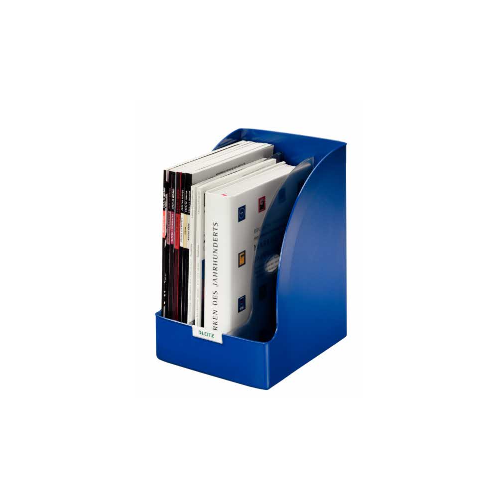organizacja dokumentów 5 alibiuro.pl Pojemnik na czasopisma Leitz Plus Jumbo niebieski 91