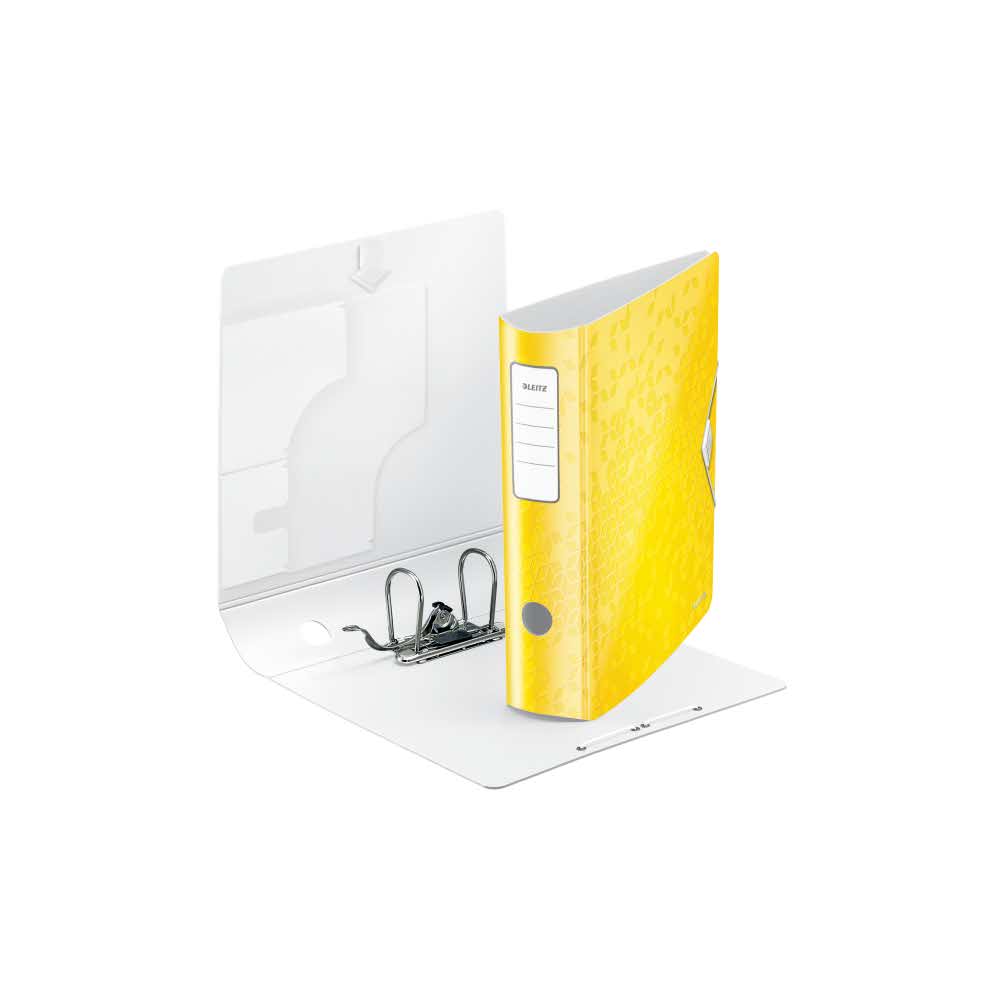 organizacja dokumentów 5 alibiuro.pl Segregator Leitz 180 Active WOW żółty 1