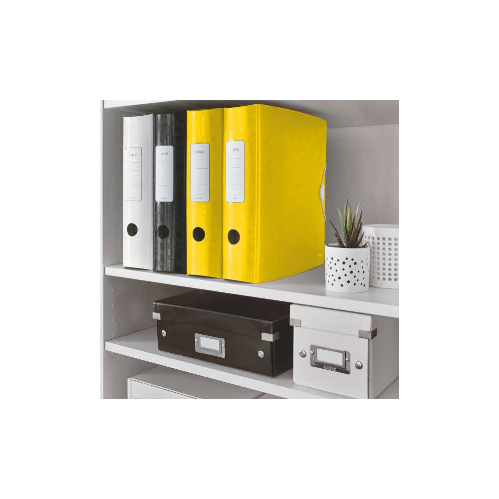 organizacja dokumentów 5 alibiuro.pl Segregator Leitz 180 Active WOW żółty 51