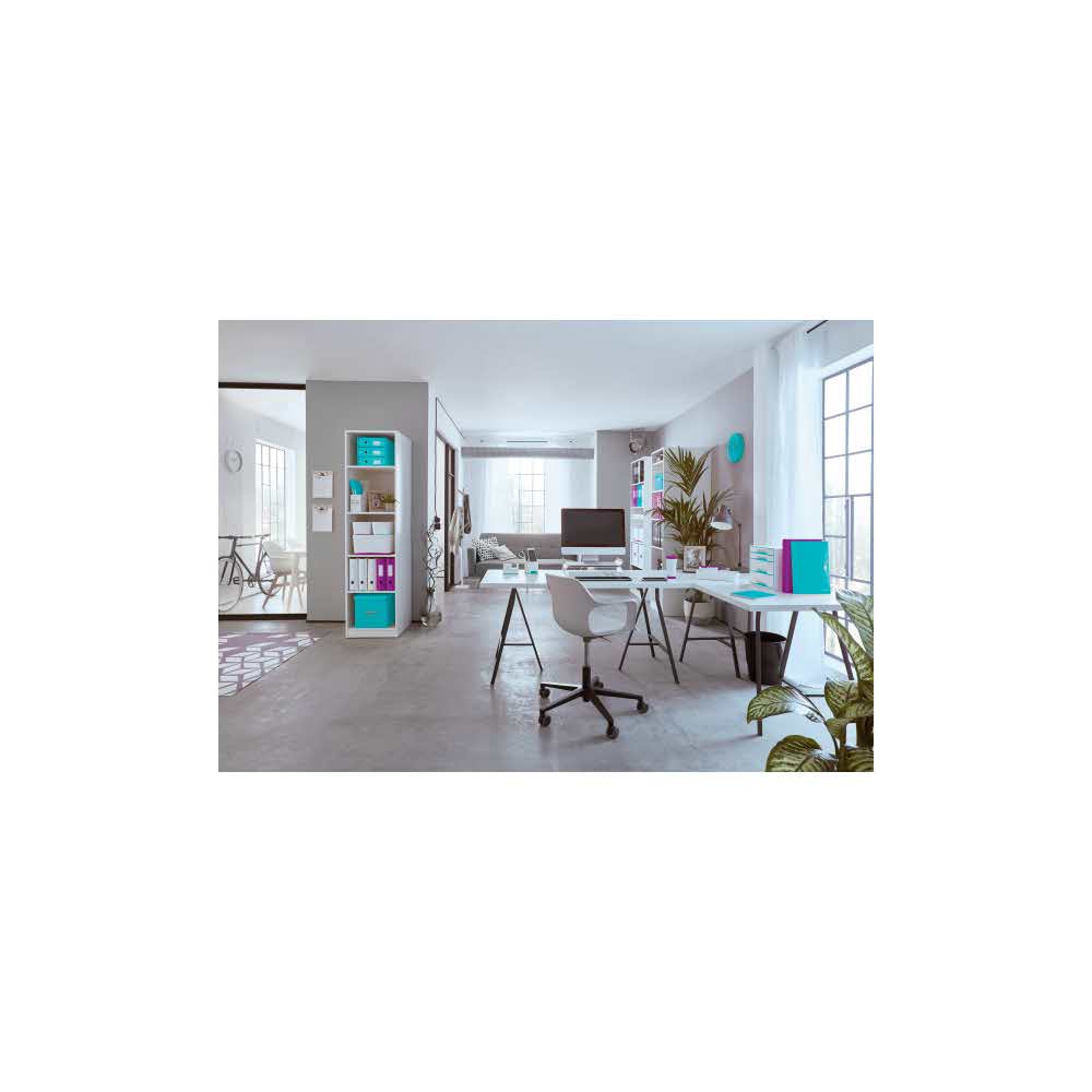 organizer na biurko 5 alibiuro.pl Pojemnik z szufladami Leitz Click Store WOW 4 szuflady fioletowy 65