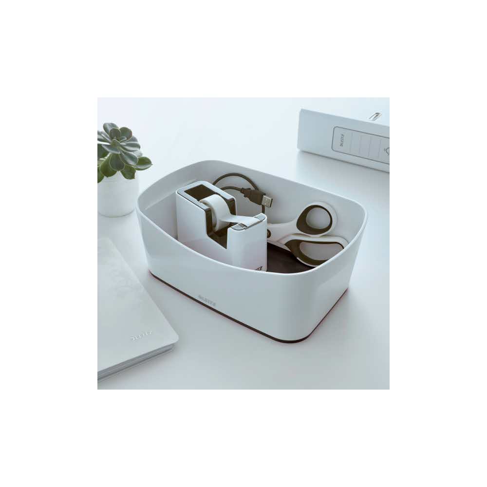 pakowanie i wysyłka 5 alibiuro.pl Podajnik taśmy klejącej Leitz WOW czarny 55