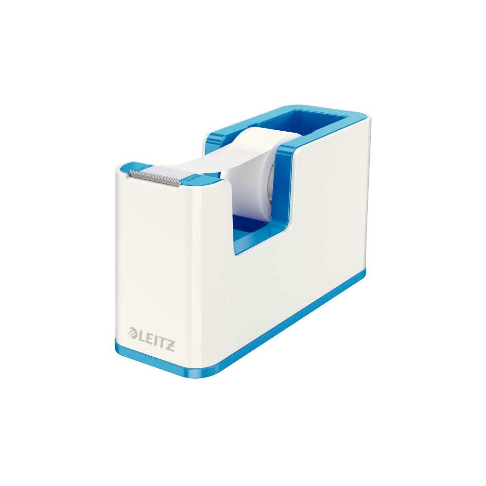 podajnik do taśmy opakowaniowej 5 alibiuro.pl Podajnik taśmy klejącej Leitz WOW niebieski 86