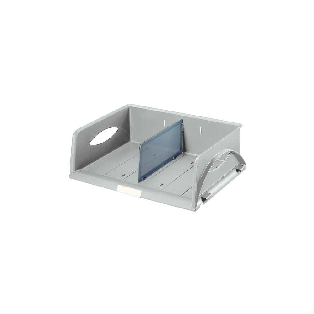 półki na dokumenty 5 alibiuro.pl Półka Leitz Sorty Standard szary 85