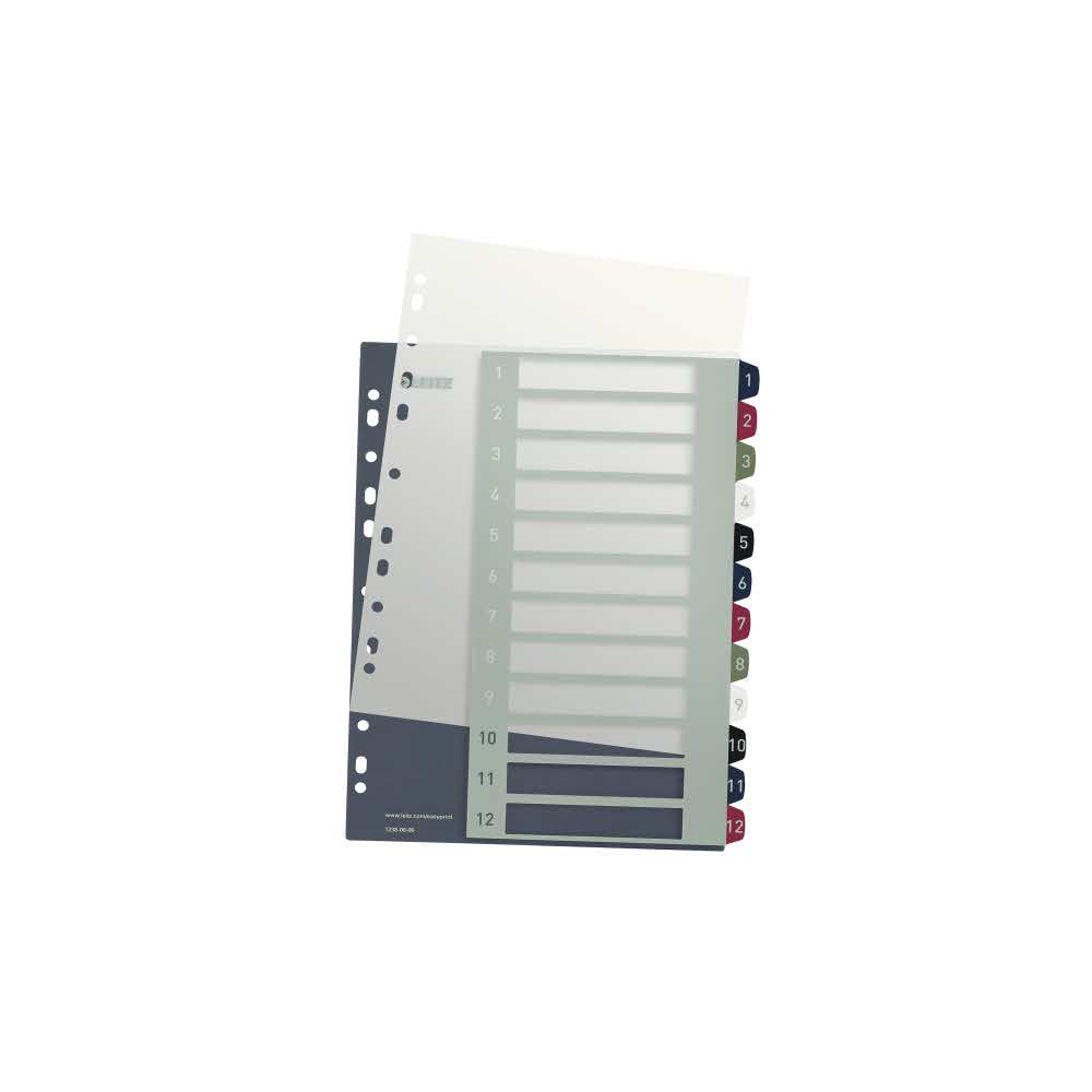 przekładki 5 alibiuro.pl Przekładki Leitz Style z możliwością nadrukowania tekstu PP Maxi 91