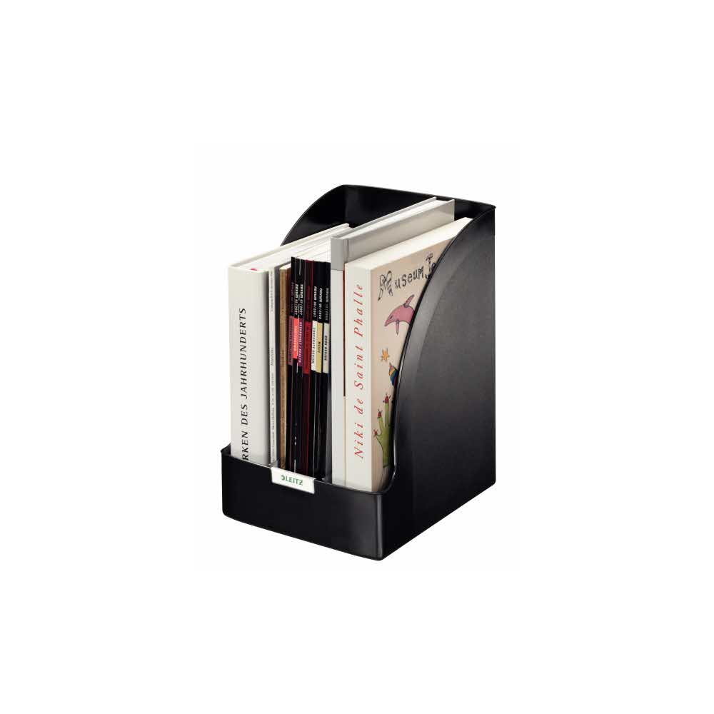 przybornik na biurko 5 alibiuro.pl Pojemnik na czasopisma Leitz Plus Jumbo czarny 3