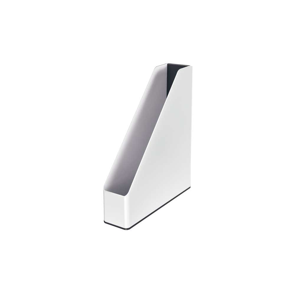 przybornik na biurko 5 alibiuro.pl Pojemnik na dokumenty Leitz WOW dwukolorowy czarny 77