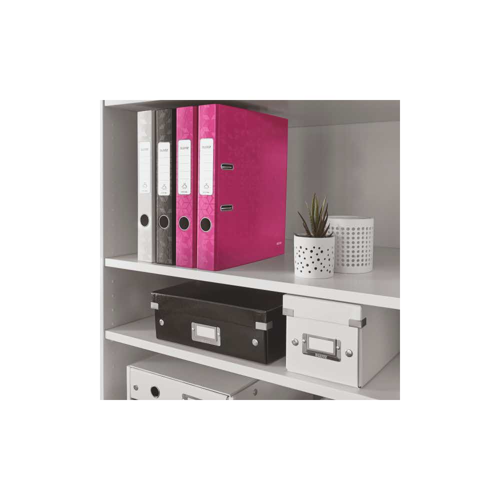 segregator panorama 5 alibiuro.pl Segregator Leitz 180 WOW laminowany różowy 13