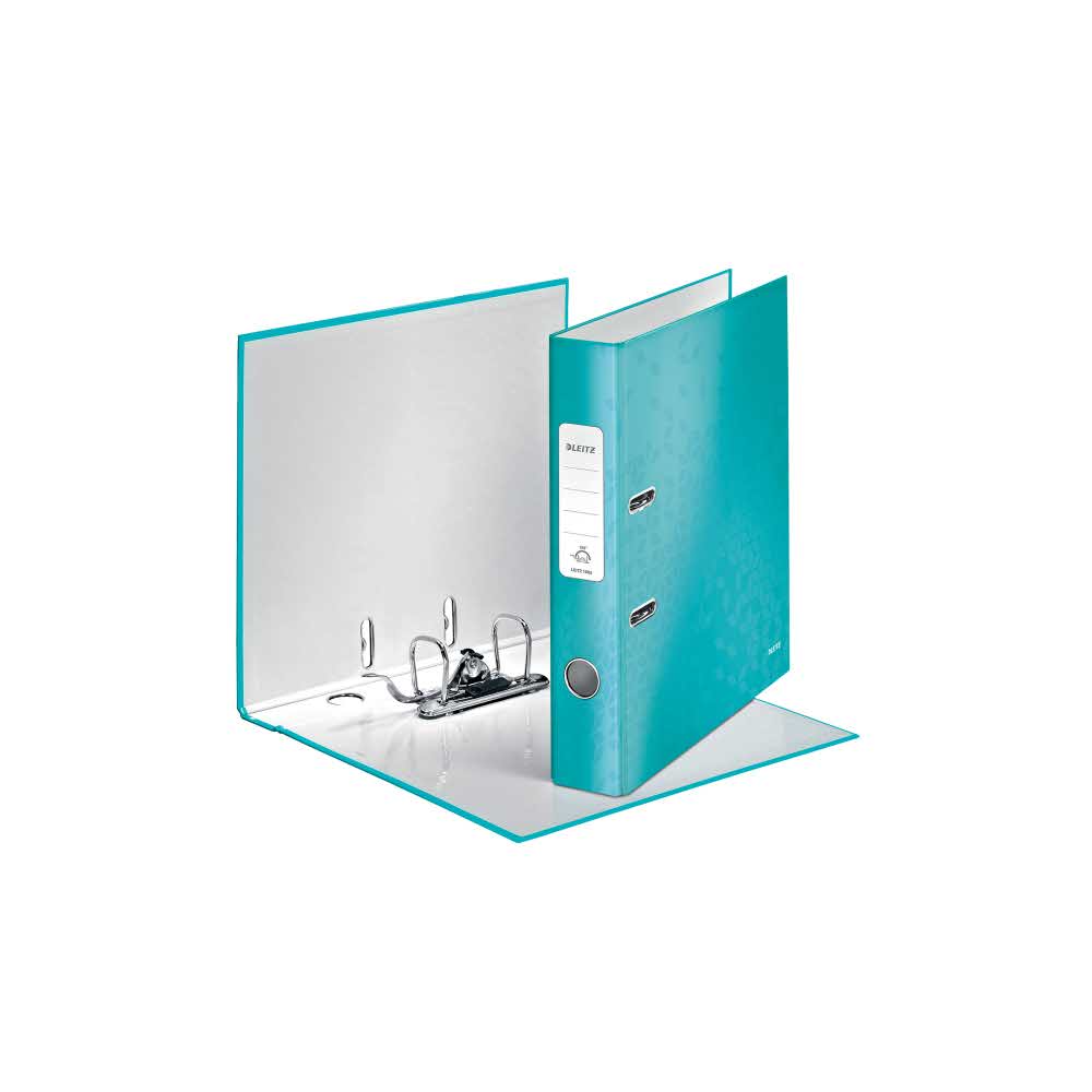 segregator panorama 5 alibiuro.pl Segregator Leitz 180 WOW laminowany turkusowy 4