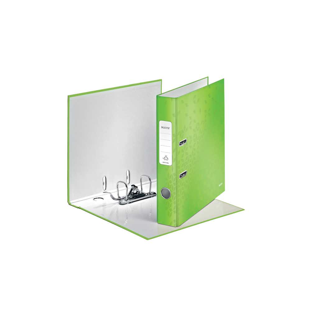 segregator panorama 5 alibiuro.pl Segregator Leitz 180 WOW laminowany zielony 15