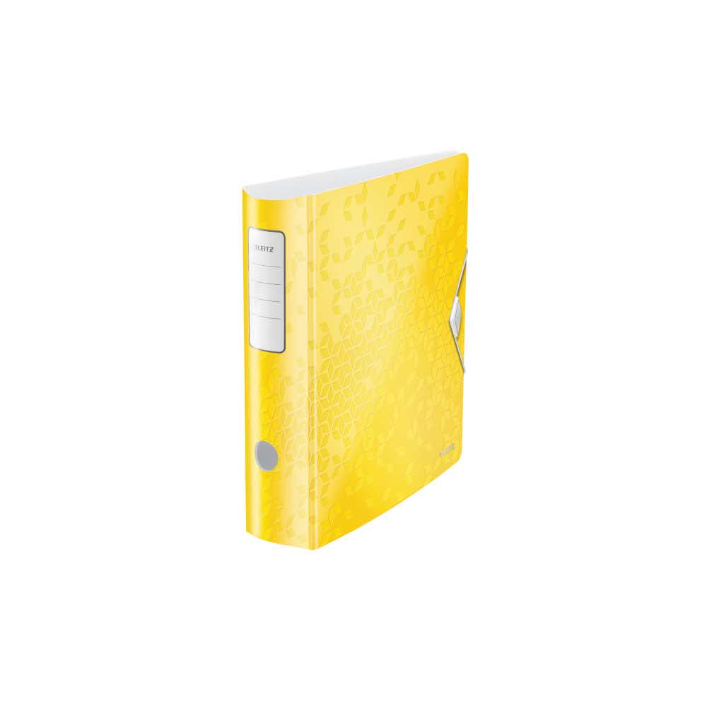 segregator poziomy 5 alibiuro.pl Segregator Leitz 180 Active WOW żółty 49