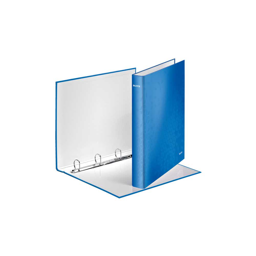 segregator ringowy 5 alibiuro.pl Segregator ringowy Leitz WOW laminowany niebieski 42