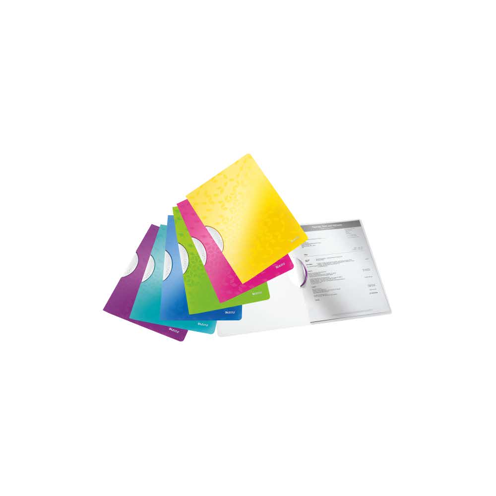 skoroszyt twardy 5 alibiuro.pl Skoroszyt Leitz WOW ColorClip turkusowy 7