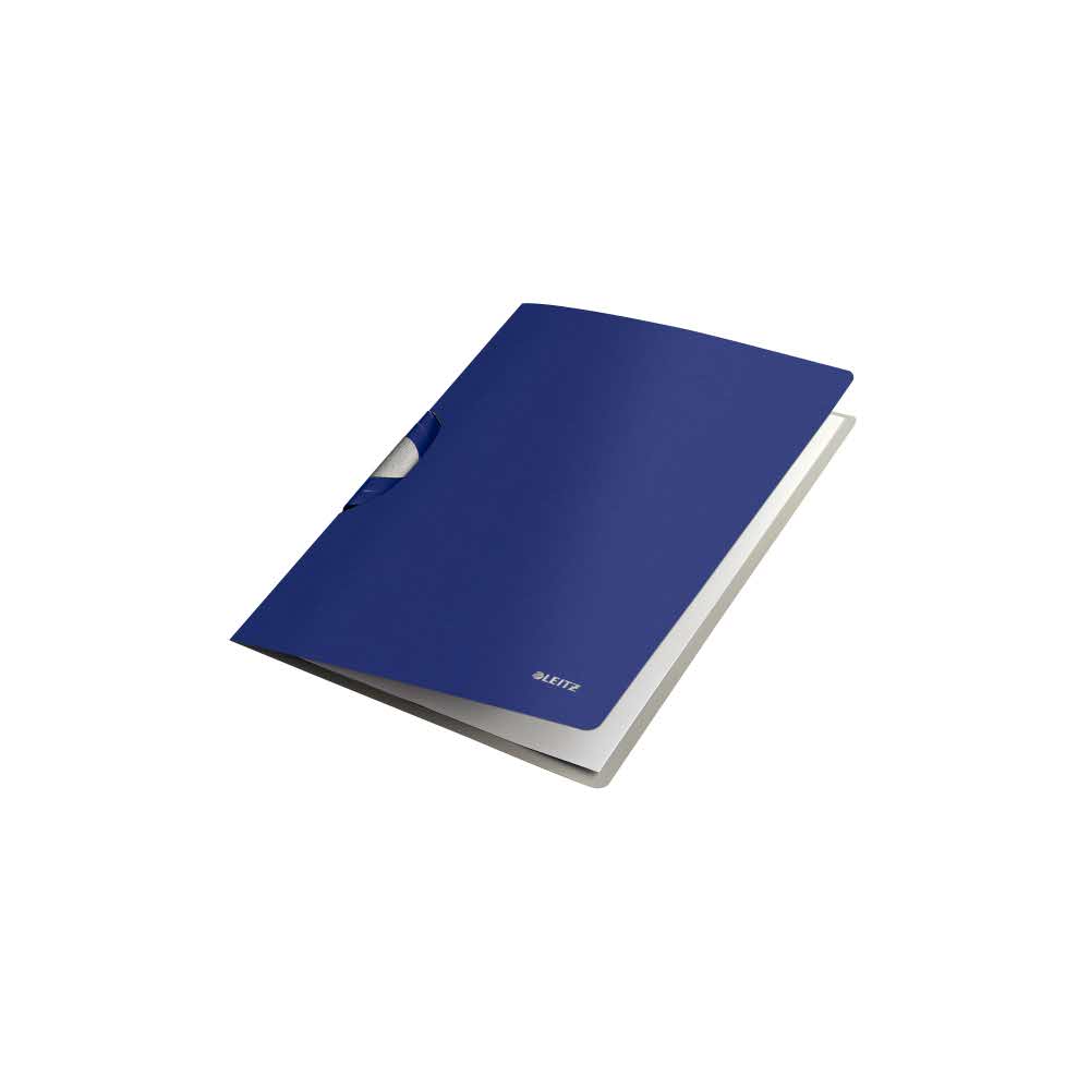 skoroszyt wpinany 5 alibiuro.pl Skoroszyt z klipsem Leitz Style ColorClip Professional tytanowy błękit 0