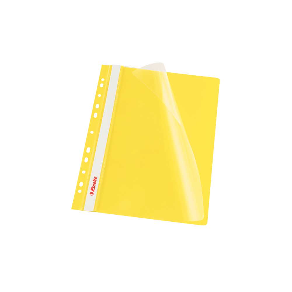 skoroszyt z klipsem 5 alibiuro.pl Skoroszyt wpinany Esselte vivida żółty 38