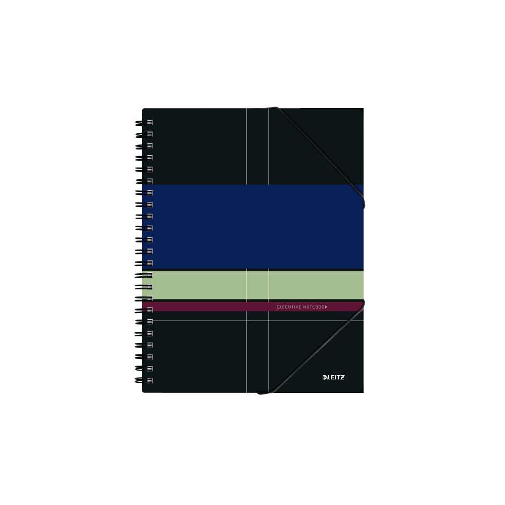 sprzęt biurowy 5 alibiuro.pl Kołonotatnik Leitz Executive Be Mobile A4 w linie z okładką z PP 47