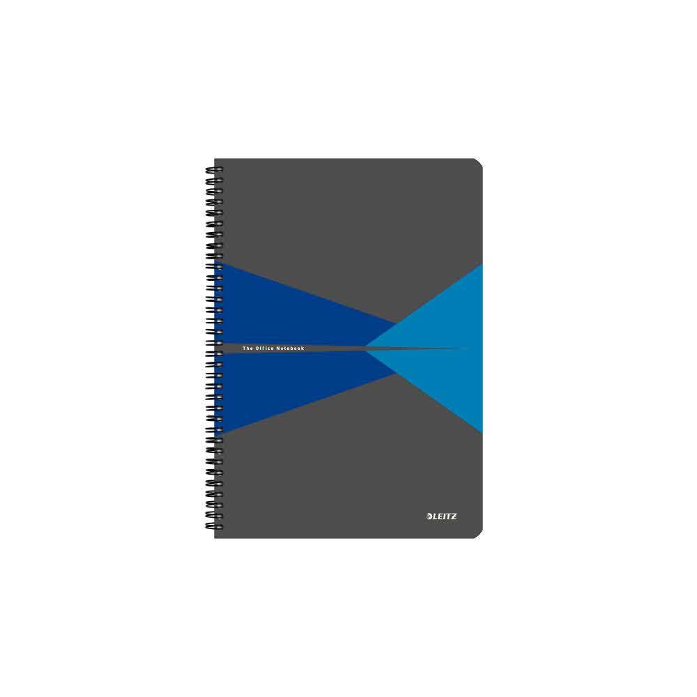 sprzęt biurowy 5 alibiuro.pl Kołonotatnik Leitz Office A4 w linie z okładką PP niebieski 42