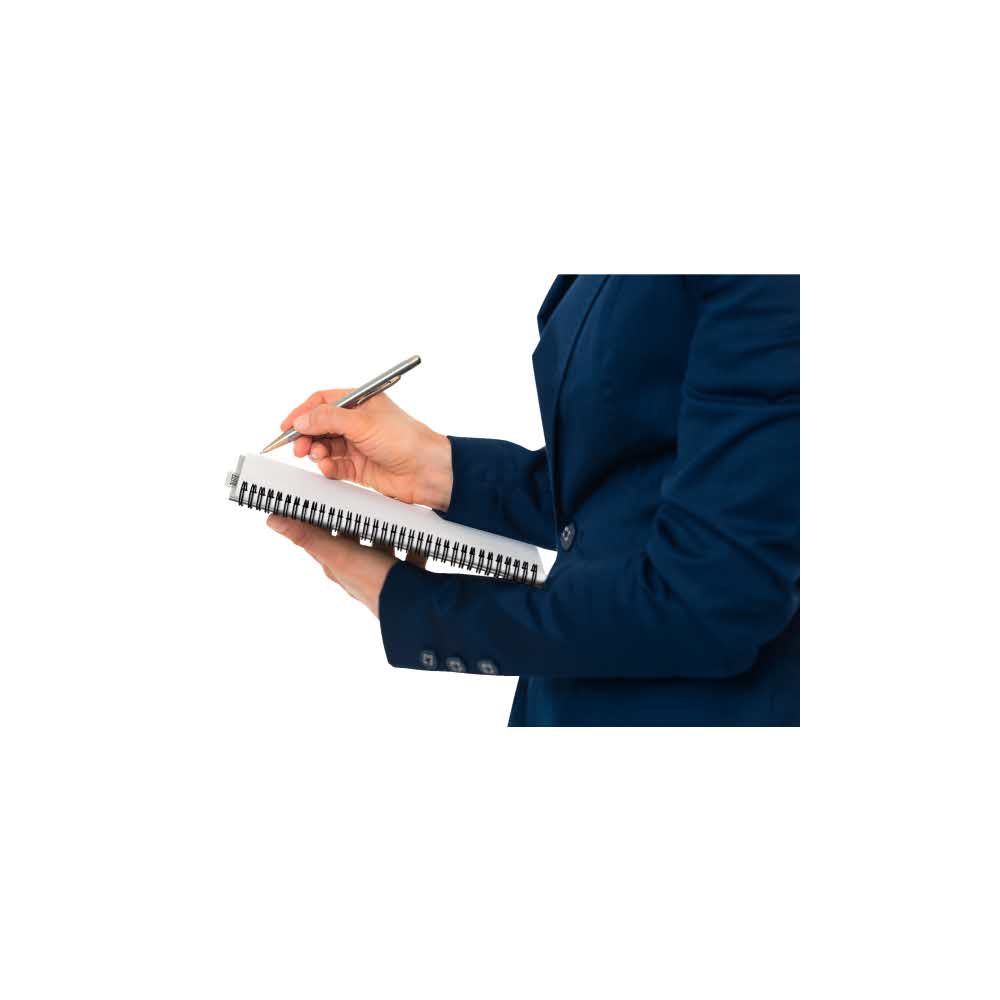 sprzęt biurowy 5 alibiuro.pl Kołonotatnik Leitz Office A5 w linie z okładką PP czerwony 83