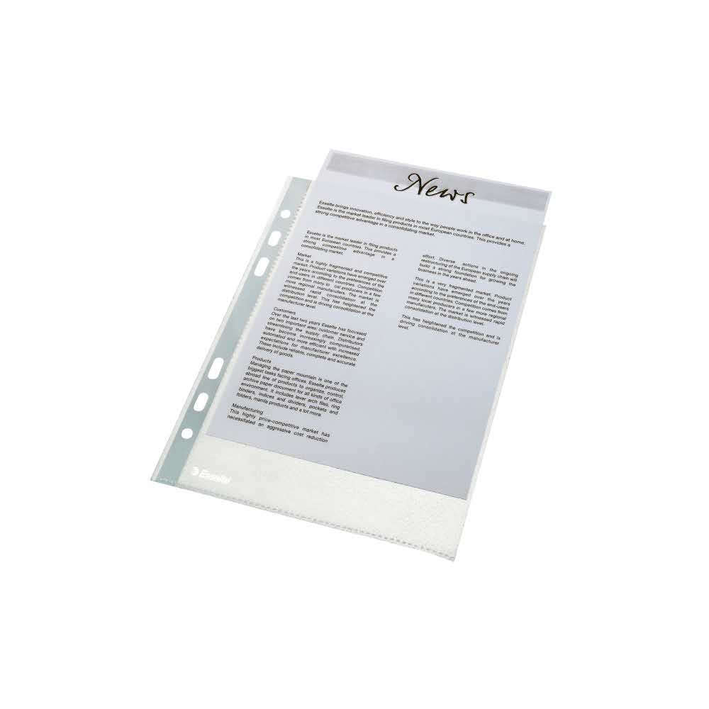 sprzęt biurowy 5 alibiuro.pl Koszulki Esselte groszkowe A5 przezroczysty 44