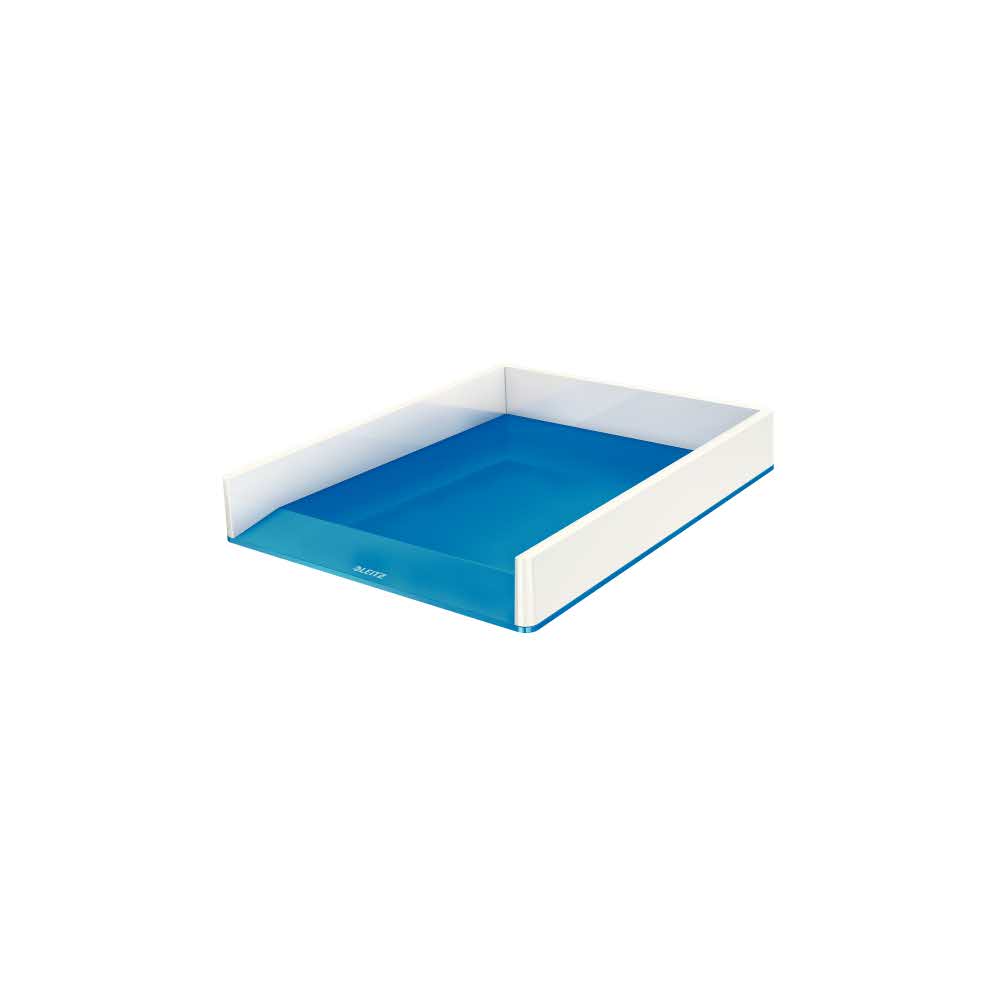 sprzęt biurowy 5 alibiuro.pl Półka na dokumenty Leitz WOW dwukolorowa niebieski 88