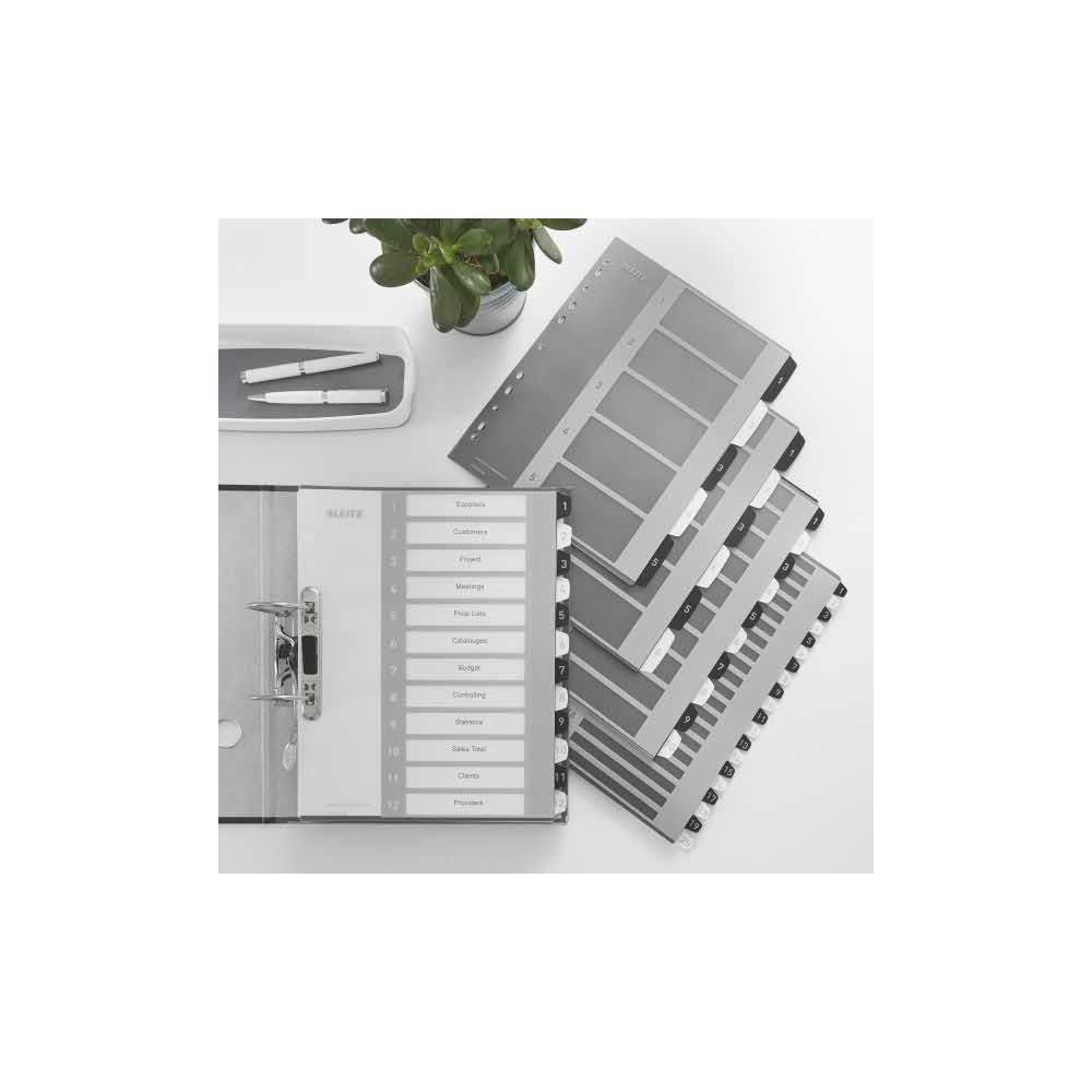 sprzęt biurowy 5 alibiuro.pl Przekładki Leitz WOW z możliwością nadrukowania tekstu PP ekstraszerokie wielobarwny 33