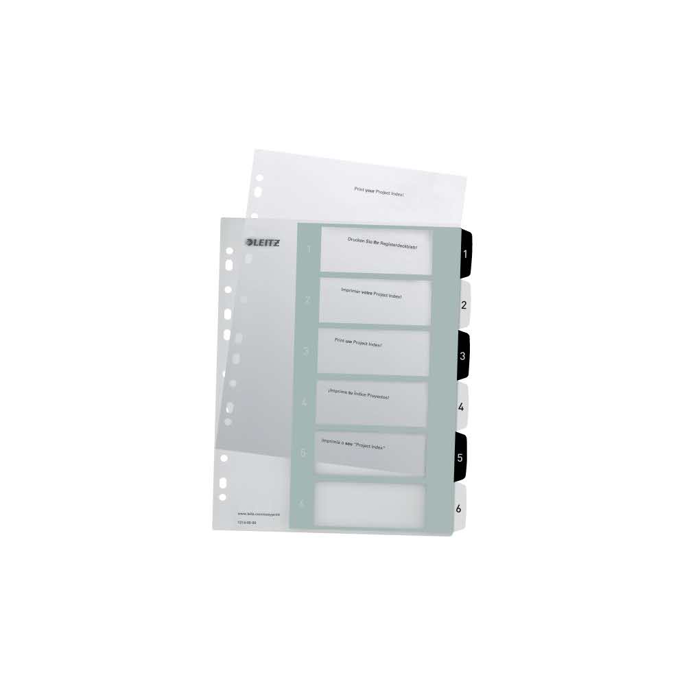 sprzęt biurowy 5 alibiuro.pl Przekładki Leitz WOW z możliwością nadrukowania tekstu PP ekstraszerokie wielobarwny 99