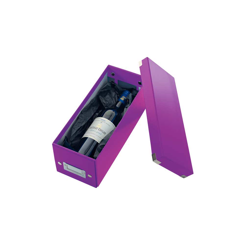 sprzęt biurowy 5 alibiuro.pl Pudełko na CD Leitz Click Store WOW fioletowy 13