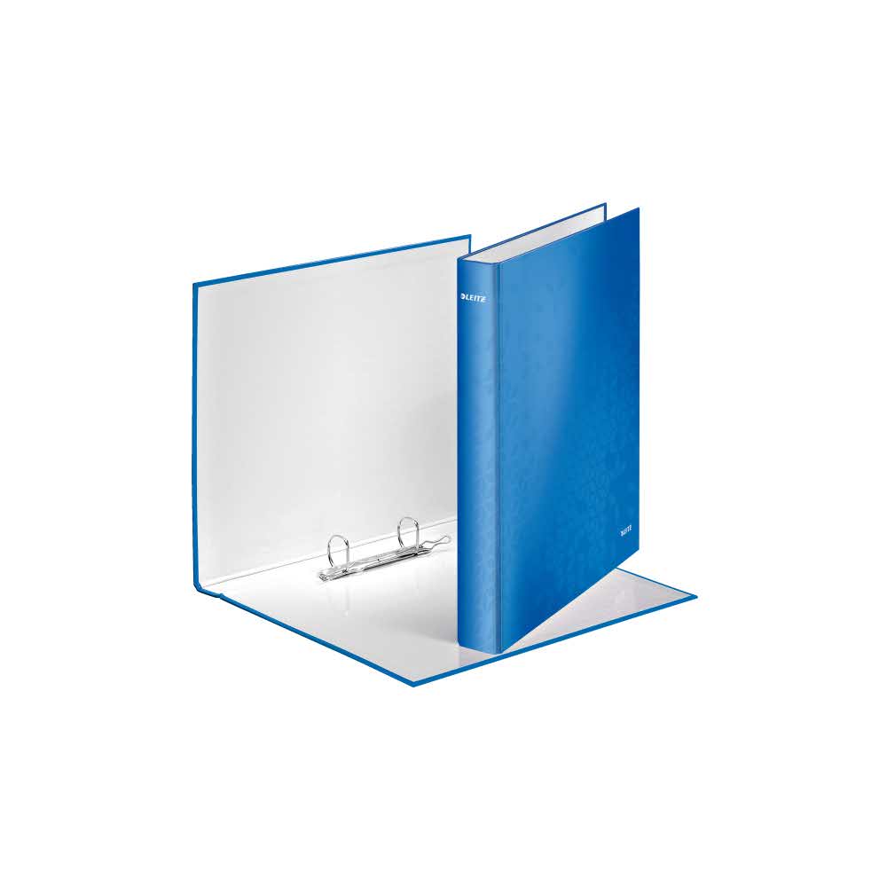 sprzęt biurowy 5 alibiuro.pl Segregator ringowy Leitz WOW laminowany niebieski 15