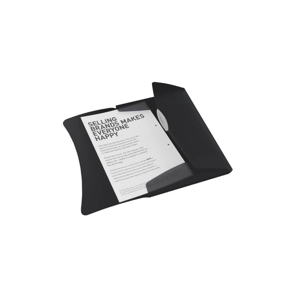 teczka na rysunki 5 alibiuro.pl Teczka z gumką Esselte VIVIDA 15 mm vivida czarny 95