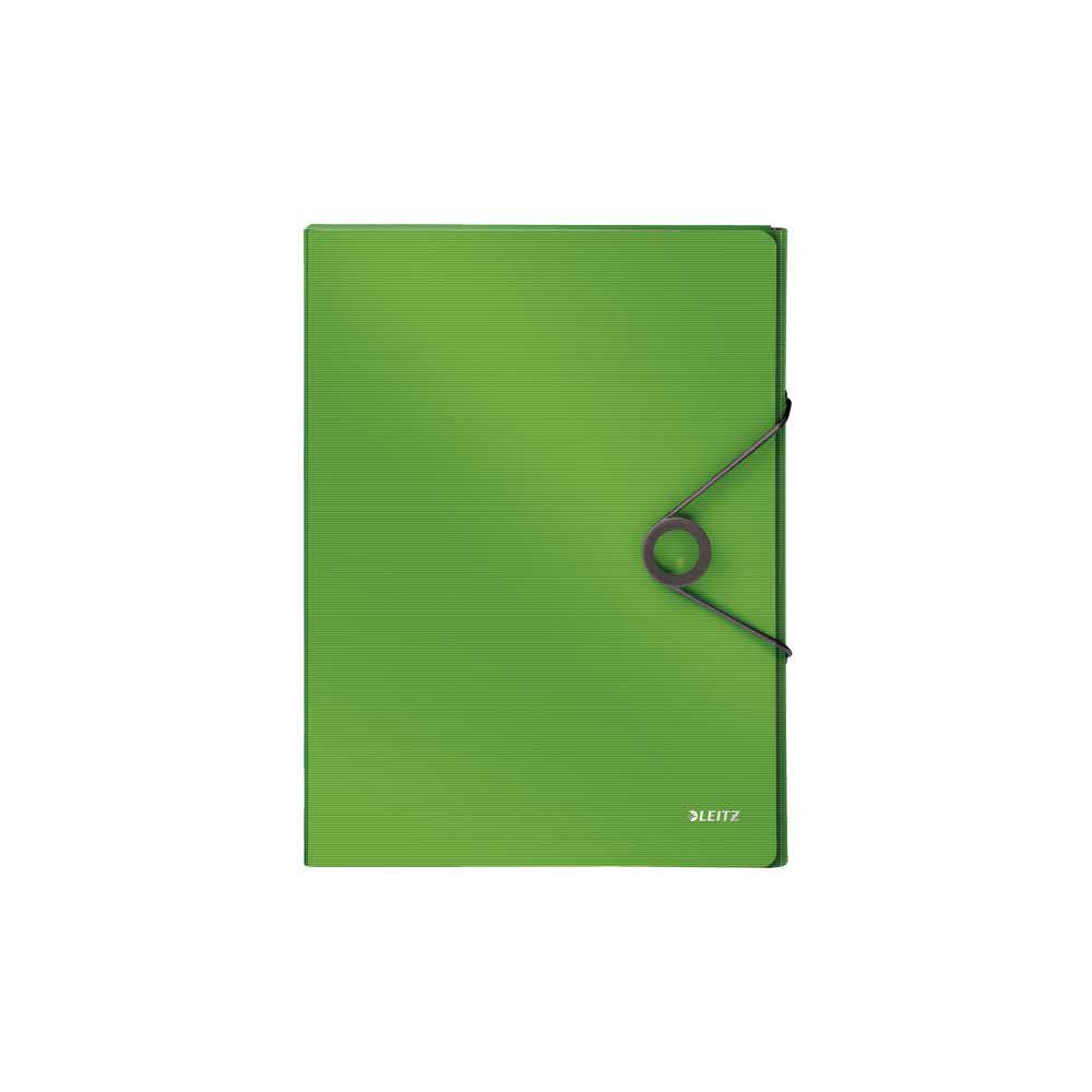 teczka preszpanowa 5 alibiuro.pl Teczka z gumką Leitz Solid 30 mm jasnozielony 86