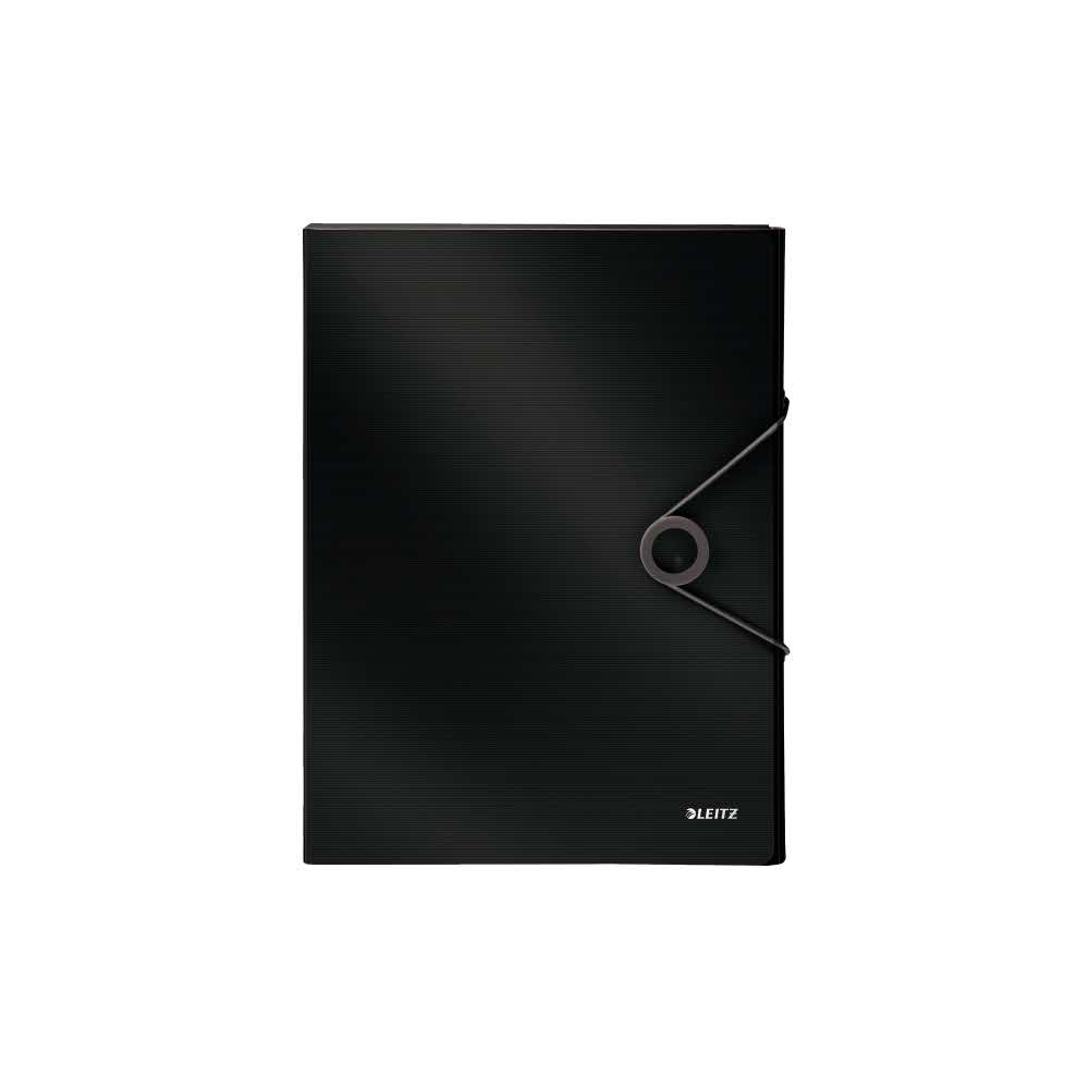 teczka segregująca 5 alibiuro.pl Teczka z gumką Leitz Solid 30 mm czarny 88