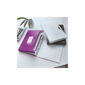 teczka segregująca 5 alibiuro.pl Teczka z przegródkami Leitz WOW fioletowy 64