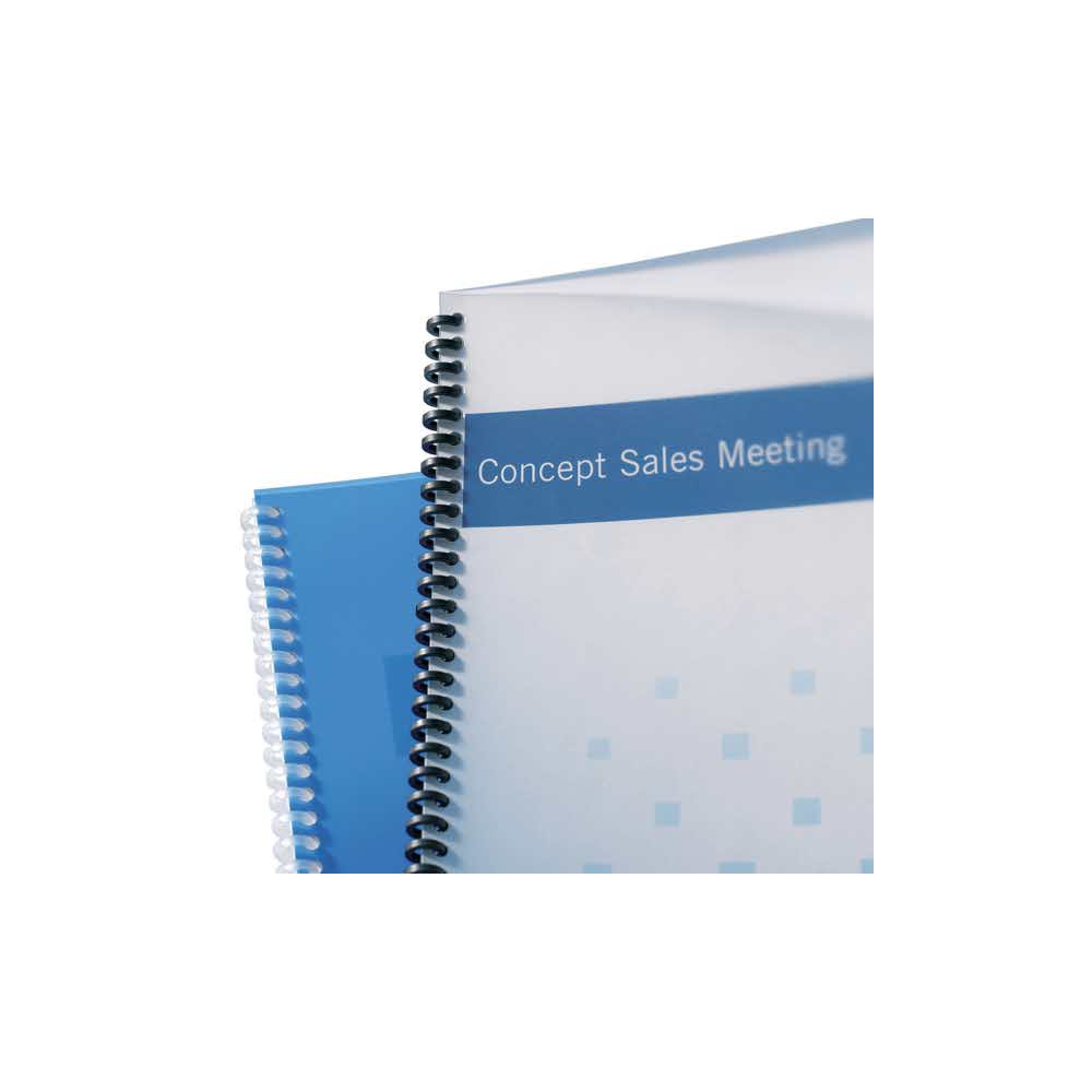 urządzenia biurowe 5 alibiuro.pl Okładki do bindowania GBC PolyClearView przezroczysty matowy 47