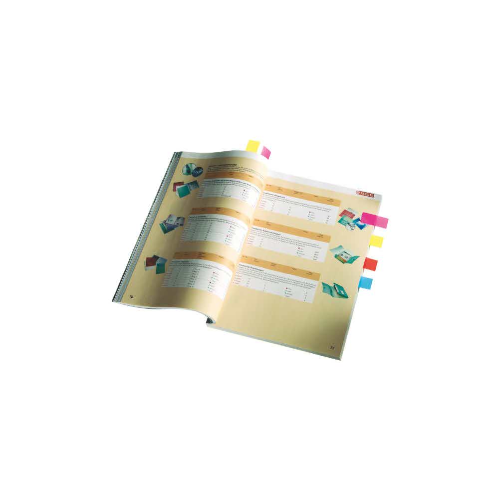 zakładka indeksująca 5 alibiuro.pl Indeksy samoprzylepne przezroczyste Contacta mix 46