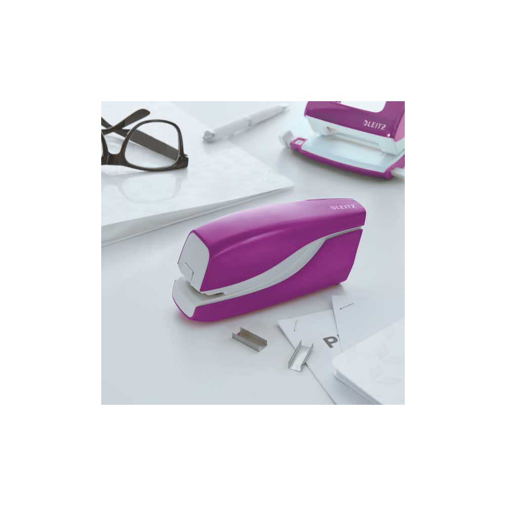 zszywacze elektryczne 5 alibiuro.pl Zszywacz elektryczny Leitz NeXXt WOW fioletowy 82