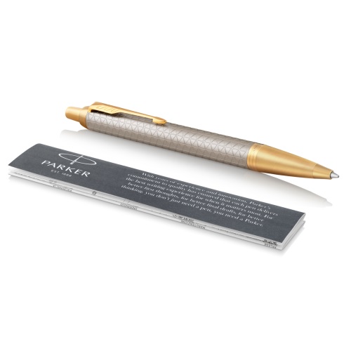 Długopis PARKER IM Premium Royal Warm Silver GT 1931687 - obrazek 2