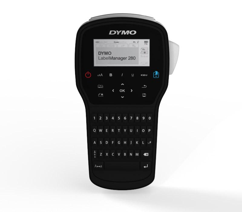 Drukarka etykiet DYMO Label manager 280 zestaw walizkowy S0968990 Termotransferowa, USB - obrazek 3