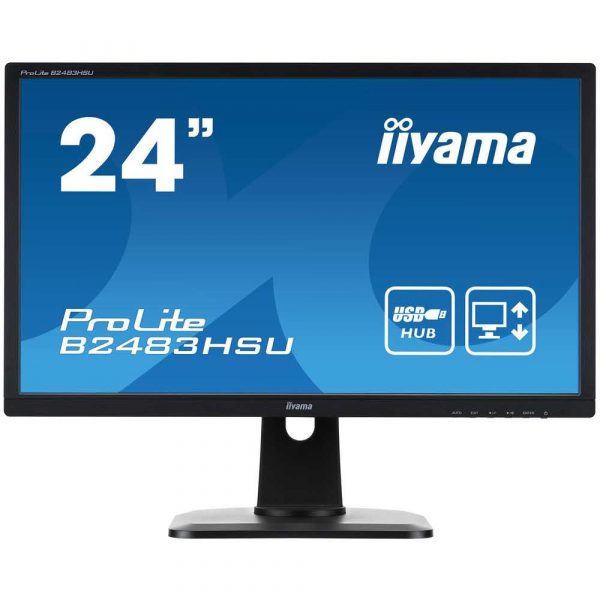 LCD 7 alibiuro.pl MONITOR IIYAMA LED 24 Inch B2483HSU B1DP C 52