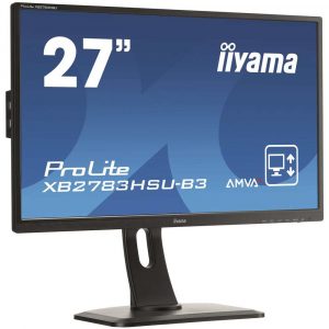 LCD 7 alibiuro.pl Monitor IIYAMA ProLite XB2783HSU B3 27 Inch AMVA FullHD 1920x1080 DisplayPort HDMI VGA kolor czarny 69