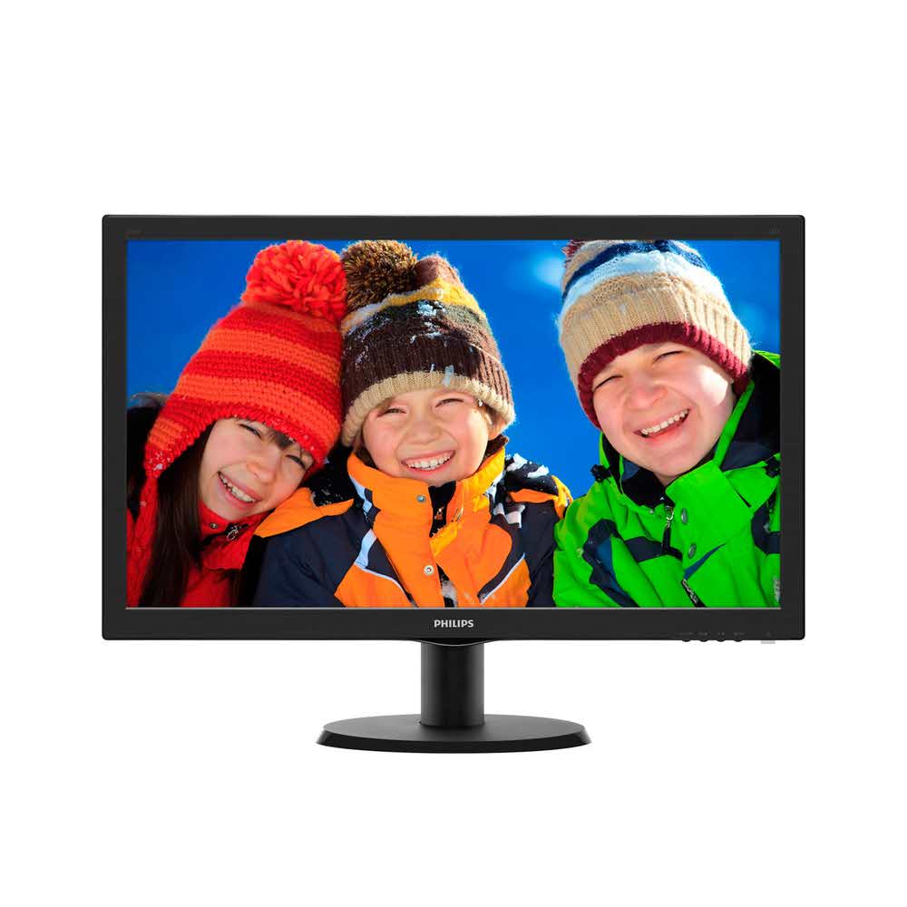 LCD 7 alibiuro.pl Monitor Philips 243V5LHSB 00 23 6 Inch TFT FullHD 1920x1080 HDMI VGA kolor czarny 30