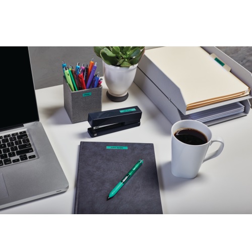 S0720740 Taśma Dymo D1 9mm Black On Green 40919 - obrazek 4