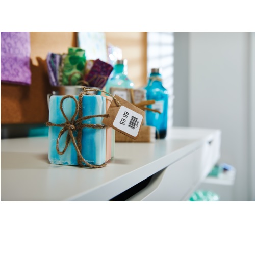 Zestaw etykiet Do drukarek DYMO S0929120 750 szt., 25mm x 25mm, Papier, kolor biały - obrazek 2