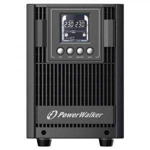 UPS y 7 alibiuro.pl POWER WALKER UPS ON LINE VFI 2000 AT FR 4X FR OUT USB RS 232 LCD EPO 69