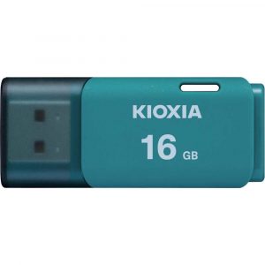 akcesoria biurowe 7 alibiuro.pl KIOXIA FlashDrive U202 Hayabusa 16GB Aqua 65