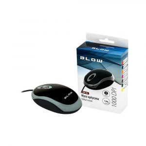 akcesoria biurowe 7 alibiuro.pl Mysz BLOW MP 20 84 015 optyczna 1000 DPI kolor szary 80