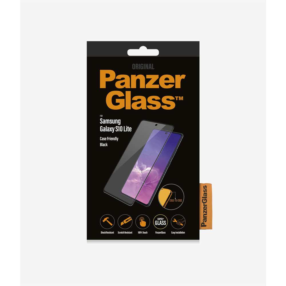 akcesoria biurowe 7 alibiuro.pl PANZERGLASS SZKO HARTOWANE SAMSUNG GALAXY S10 LITE CZARNY 7210 81