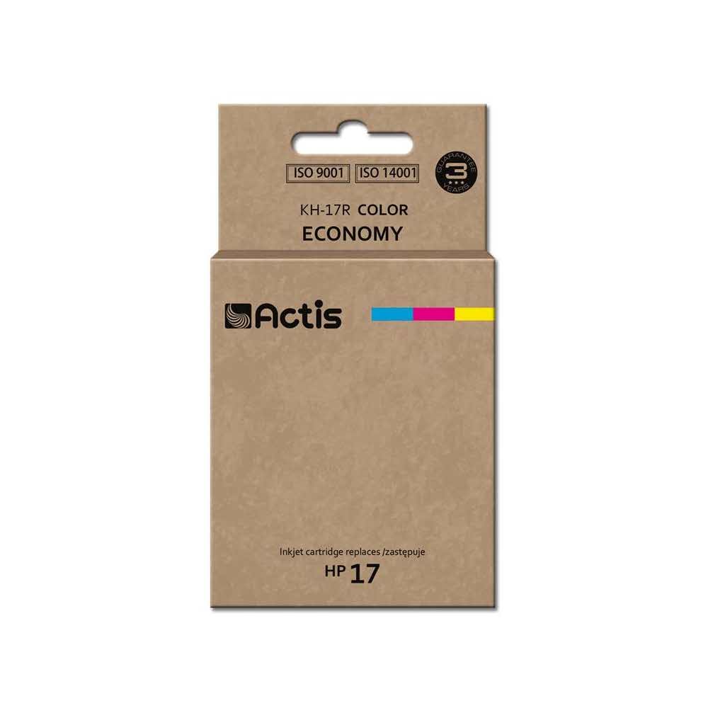 akcesoria biurowe 7 alibiuro.pl Tusz ACTIS KH 17R zamiennik HP 17 C6625A Standard 39 ml kolor 25
