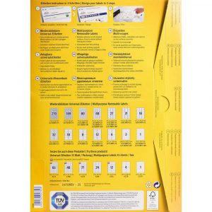 akcesoria biurowe 7 alibiuro.pl Zestaw etykiet uniwersalne Do nadruku AVERY Zweckform L4732REV 25 35.5mm x 17mm Papier kolor biay 61 akcesoria biurowe 7 alibiuro.pl Zestaw etykiet uniwersalne Do nadruku AVERY Zweckform L4732REV 25 35.5mm x 17mm Papier kolor biay 61