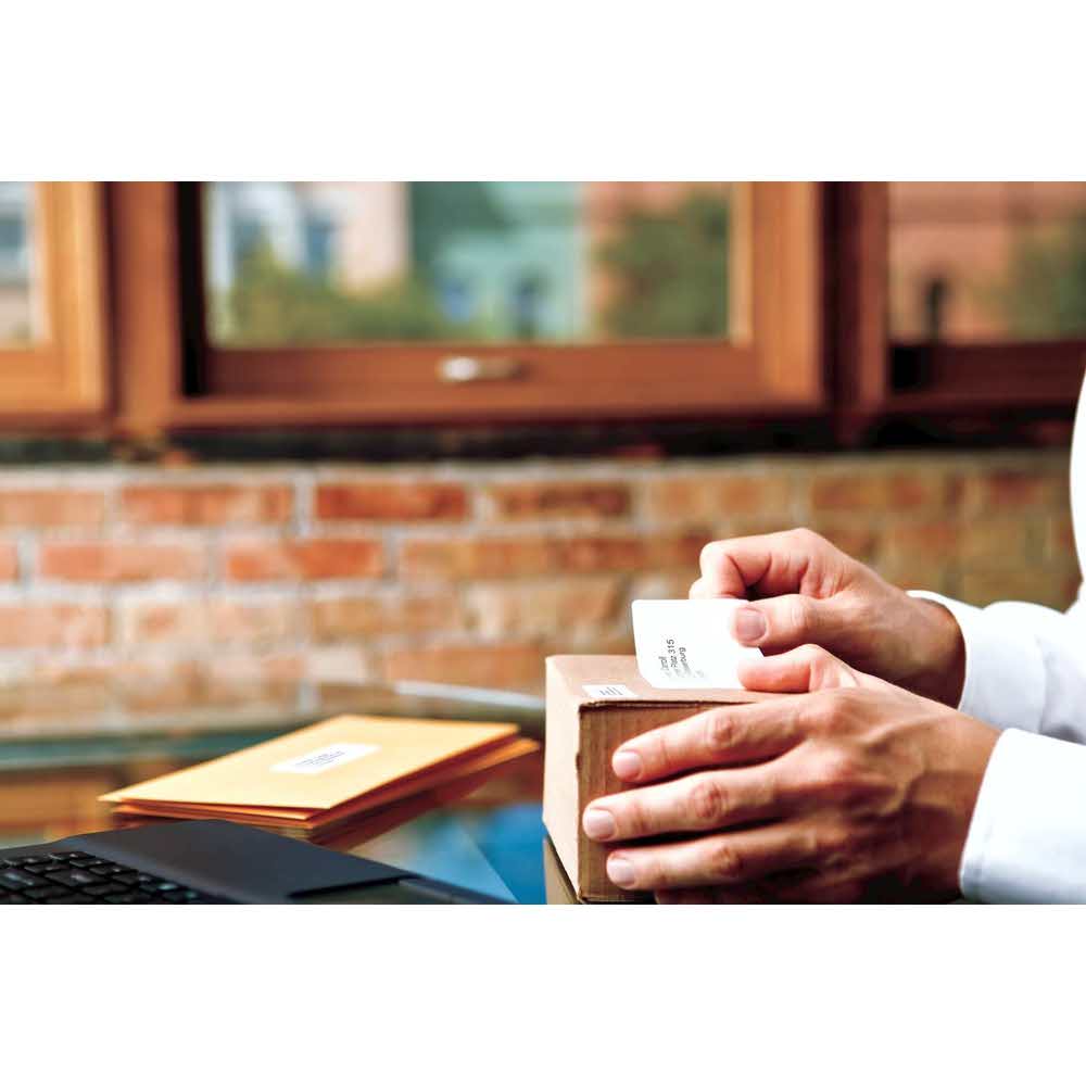 akcesoria biurowe 7 alibiuro.pl Zestaw etykiet wysykowa dla duych iloci DYMO S0947420 1150 szt. 59 mm kolor biay 0