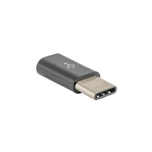 akcesoria komputerowe 7 alibiuro.pl Adapter Akyga AK AD 46 Micro USB F USB typu C M kolor czarny 92